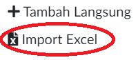 Kelola data pelanggan menu tambah data banyak